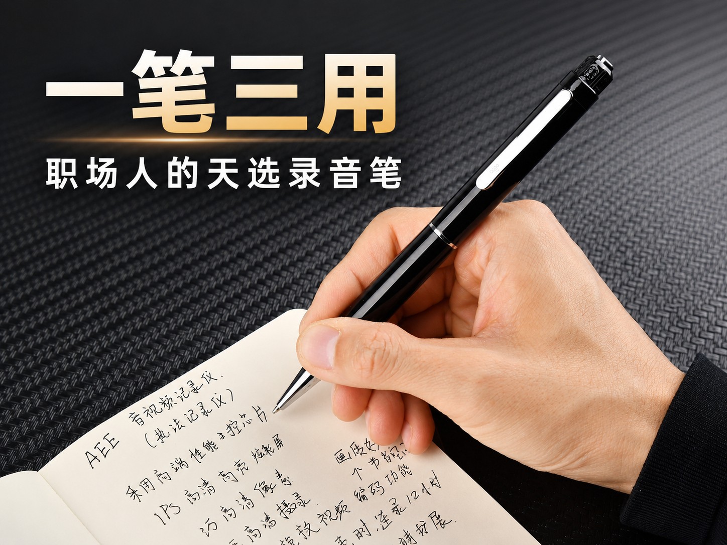 录音笔推荐办公可转文字 爱国者商务高效录音笔