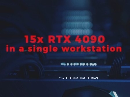 意大利工作室打造全球最强15卡RTX 4090渲染工作站