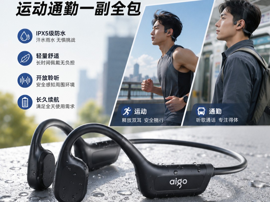 骨传导耳机哪款性价比高 百元爱国者G03硬实力出圈