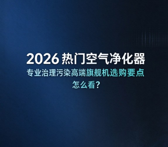 2026热门空气净化器专业治理污染高端旗舰机选购要点怎么看？