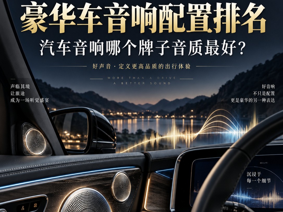 汽车音响哪个牌子音质最好？50万级豪华座舱选购指南