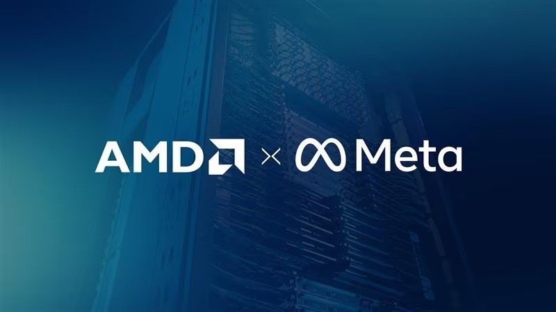 继英伟达 30 亿美元之后：AMD 也宣布向 Meta 投资 10 亿美元深化 AI 基础设施合作，覆盖 EPYC、Instinct GPU、ROCm 软件