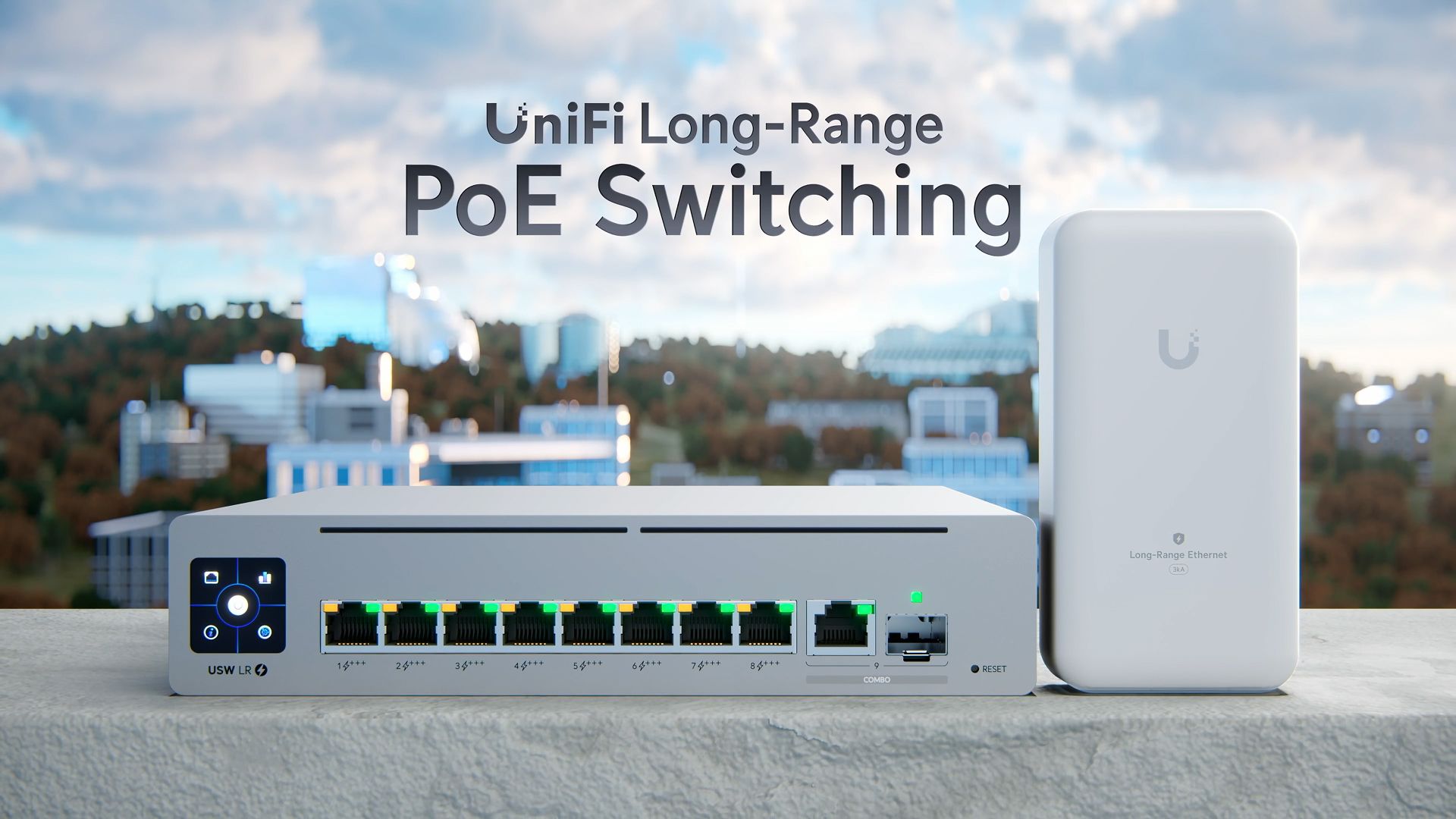 Ubiquiti 推出 UniFi 长距离交换机，可在 800m 距离通过网线提供 13W 功率