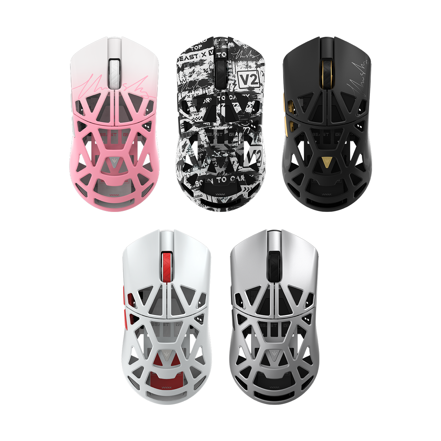 万灵竞记推出花兽 V2 鼠标：镁锂合金外壳，TheShy 联名