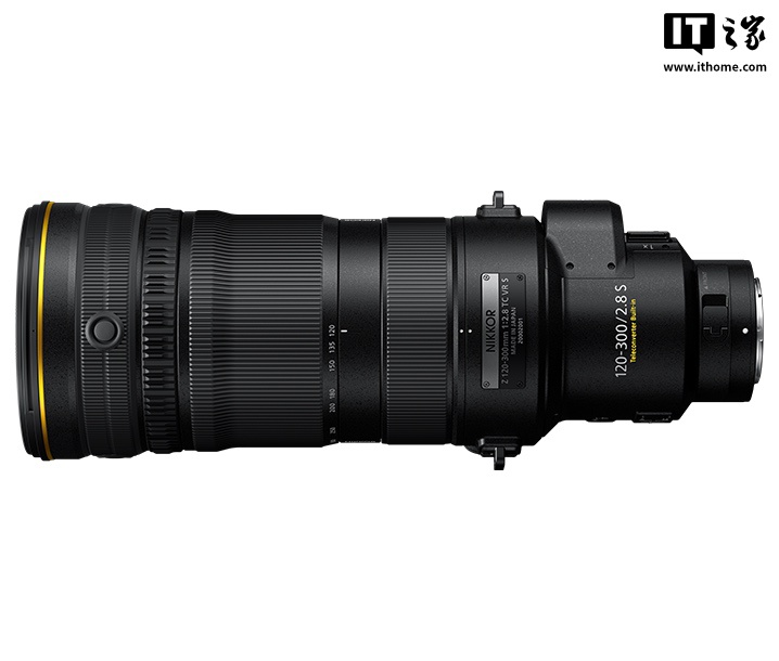 99,999 元：尼康发布 Z 120‑300mm f/2.8 TC VR S 全画幅镜头，内置 1.4 倍增距镜