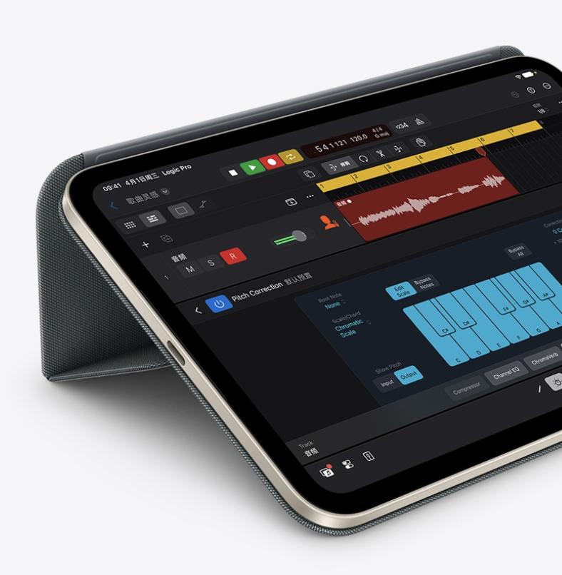 苹果详解 iPad mini（A20 Pro）全新 Acoustic Display 声学显示屏：低音扬声器可通过屏幕协同发声