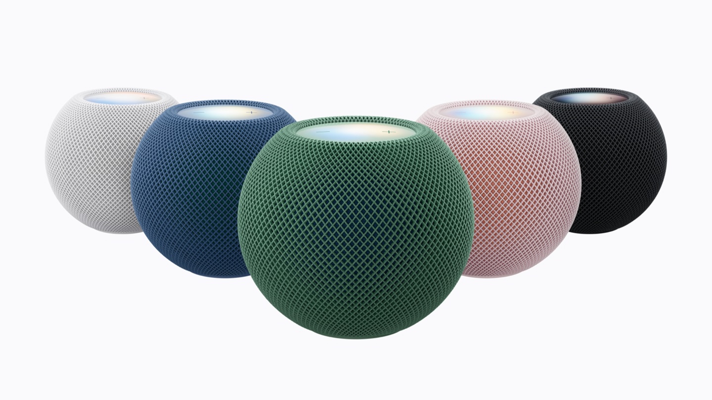 苹果 HomePod mini 2 智能音箱发售：五种配色可选，1099 元