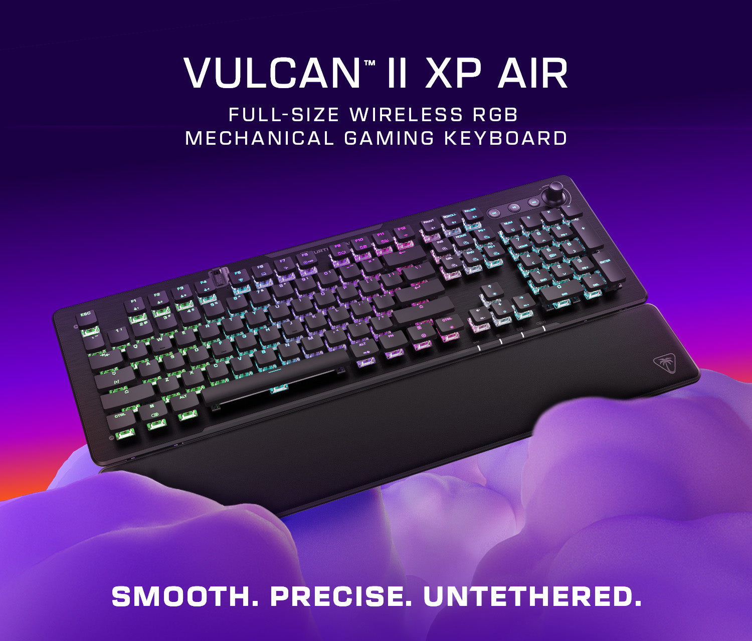 乌龟海岸推出 Vulcan II XP Air 机械键盘：三模连接，支持隔空手势操作