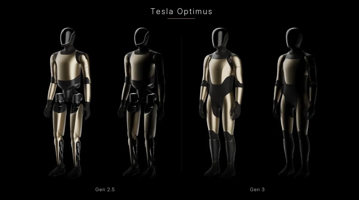 密封关节设计，特斯拉 App 意外泄露第三代 Optimus 人形机器人
