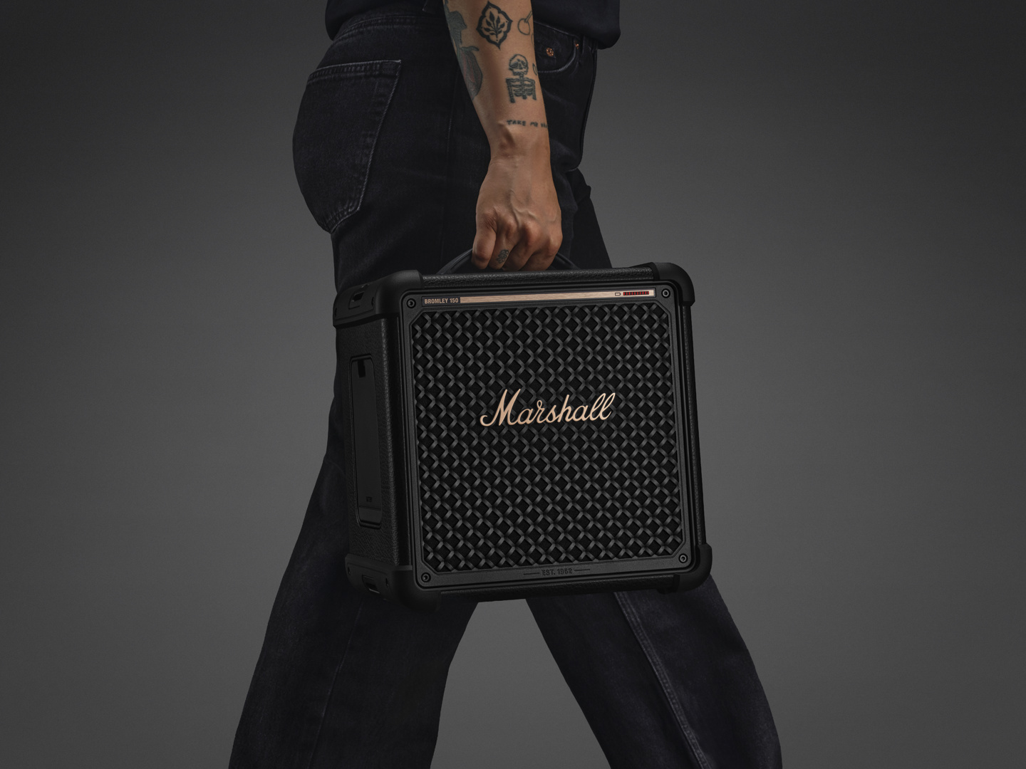 Marshall 最紧凑派对音箱 Bromley 150 发布，播放续航超 40 小时
