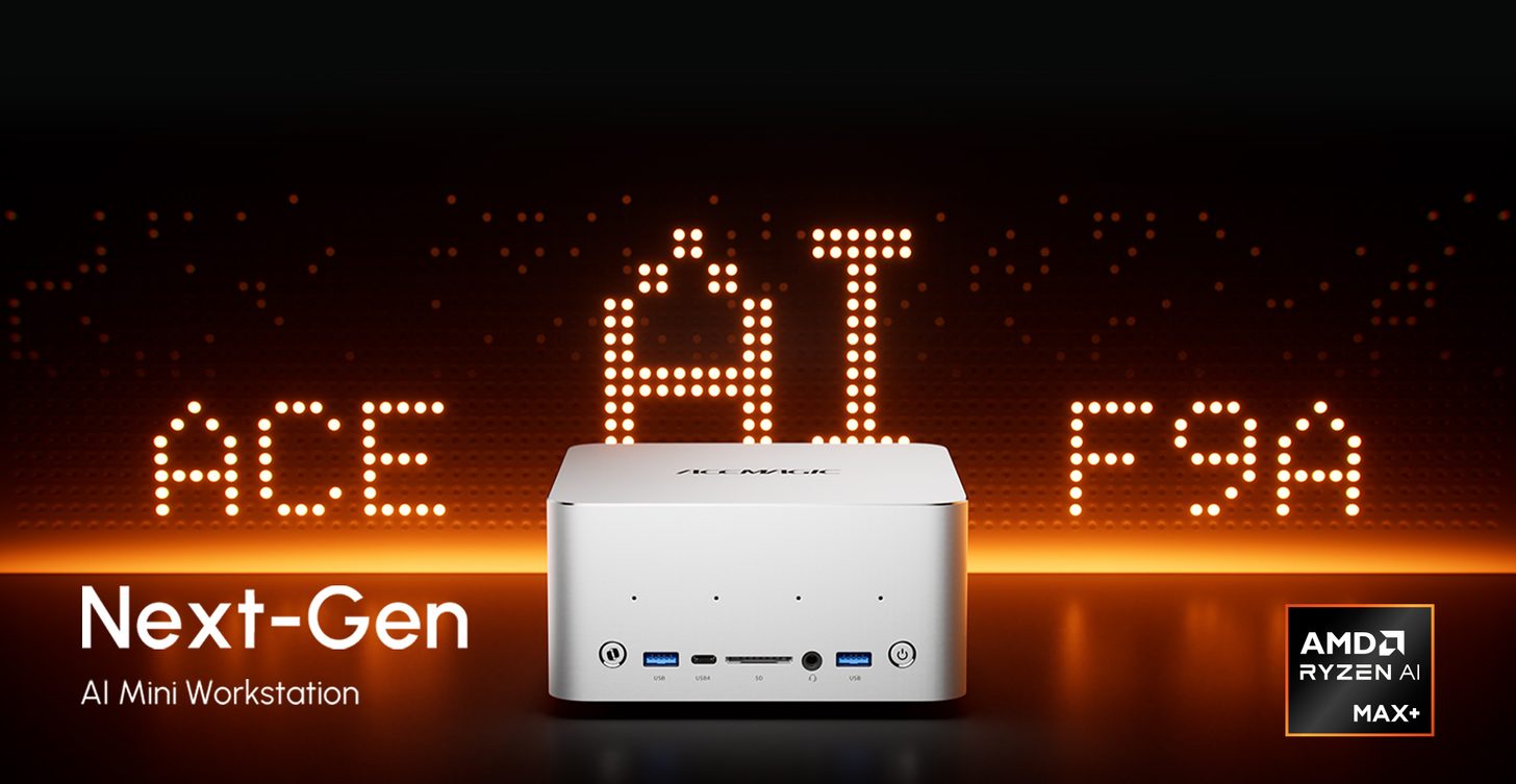 ACEMAGIC 推出全球首款锐龙 AI Max+ PRO 495 处理器的 AI 迷你工作站，6499 美元