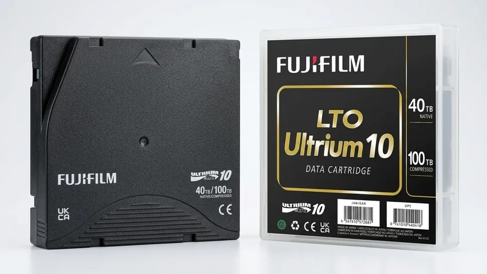 富士胶片开卖 LTO-10 磁带：单盘原生 40TB，售价 494 美元