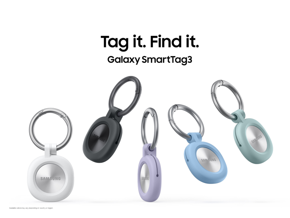三星发布 Galaxy SmartTag 3 追踪器：体积缩小 35%，续航最长 790 天