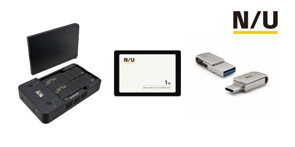 Nextorage 子品牌 N/U 首批 3 款产品公布：阵列硬盘盒、SATA SSD、双口闪存盘