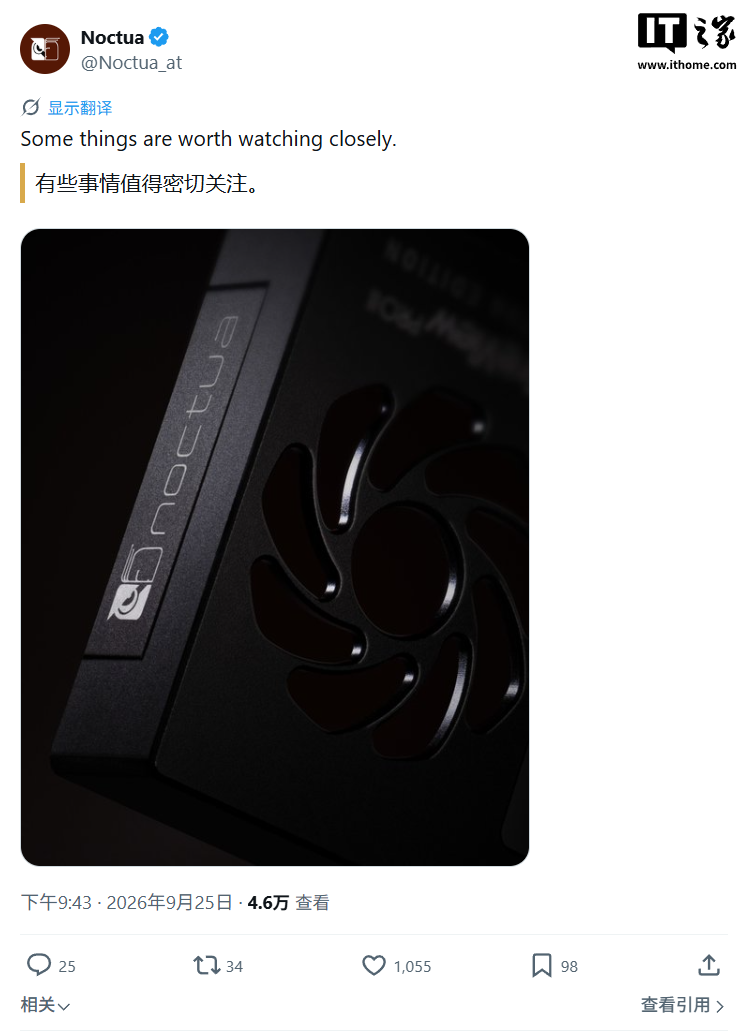 猫头鹰预热 WireView Pro II Noctua 显卡供电配件，配 40mm 风扇
